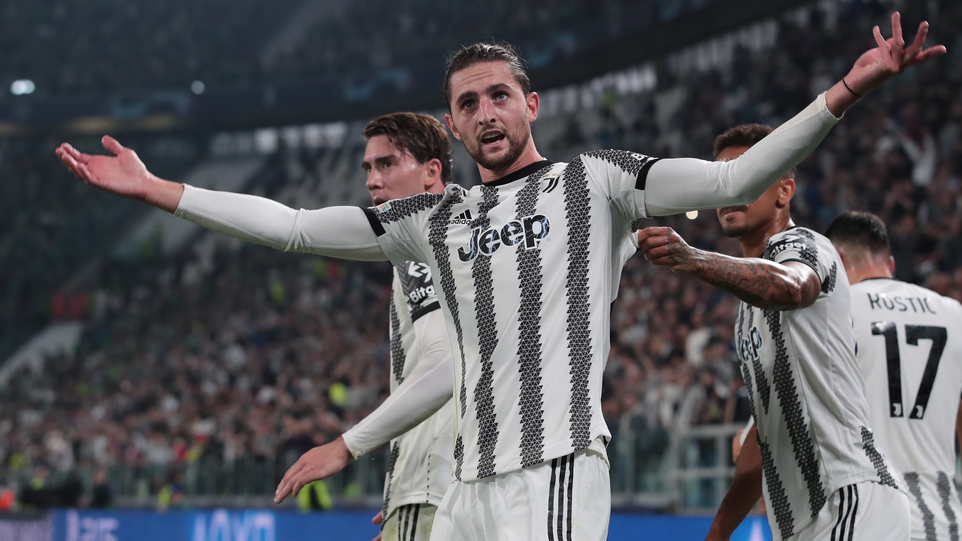 Juventus 3-1 Maccabi Haifa: Rabiot brace lifts beleaguered Bianconeri