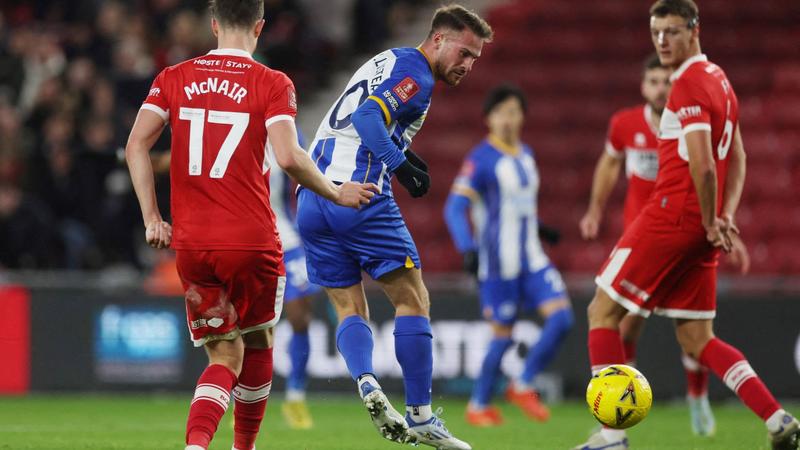 FA Cup - L'incroyable talonnade d'Alexis Mac Allister