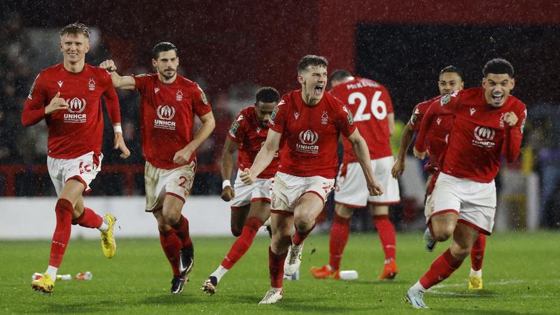 League Cup : Nottingham Forest s'en sort aux tirs au but contre Wolverhampton !