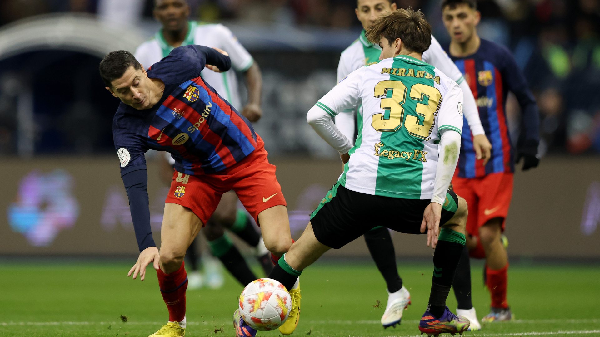 Barcelona sets up Clasico final in Copa del Rey