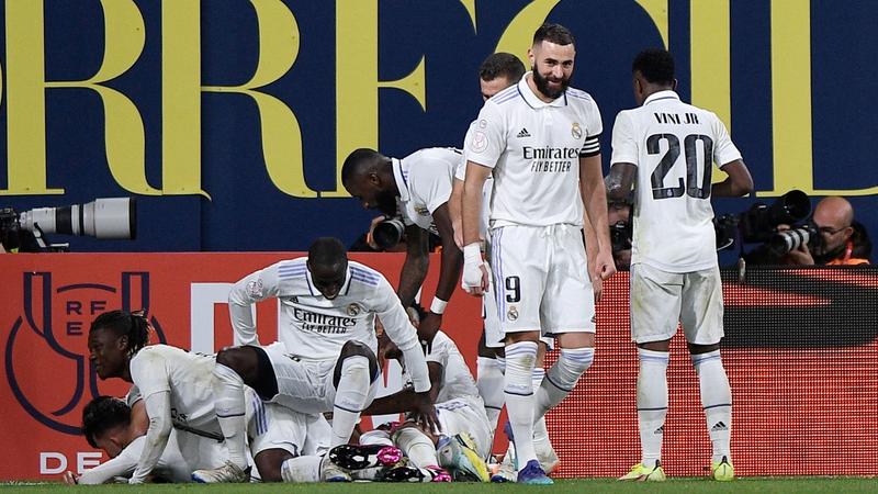 Madrid produce stunning Spanish Cup comeback to beat Villarreal