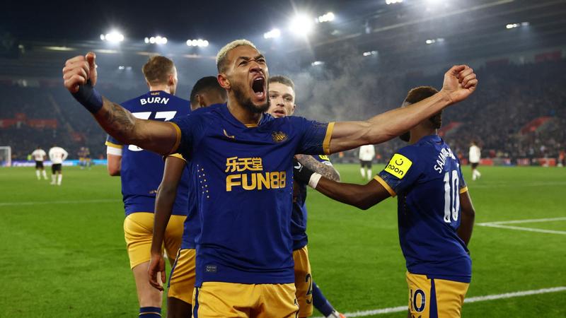 Joelinton sinks Saints to put Newcastle in sight of League Cup final