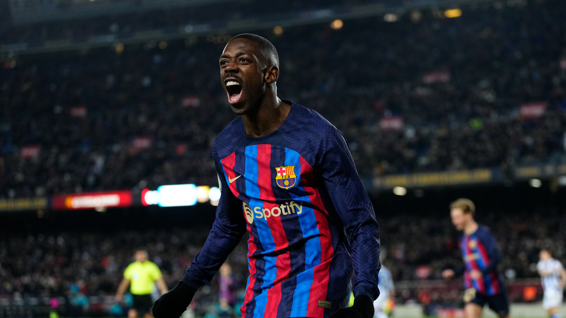Dembele sends Barca through to Copa del Rey final four