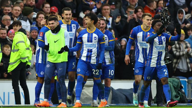 FA Cup : Liverpool éliminé par Brighton grâce au chef-d'œuvre de Mitoma !