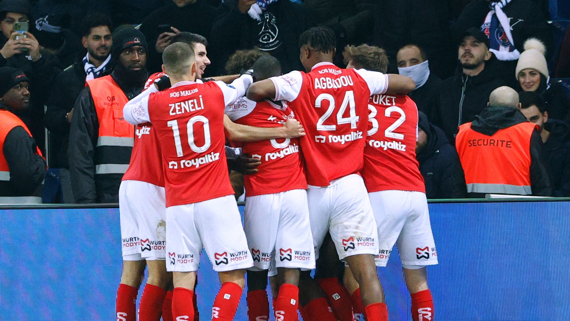 10-man PSG stunned by late Reims leveller