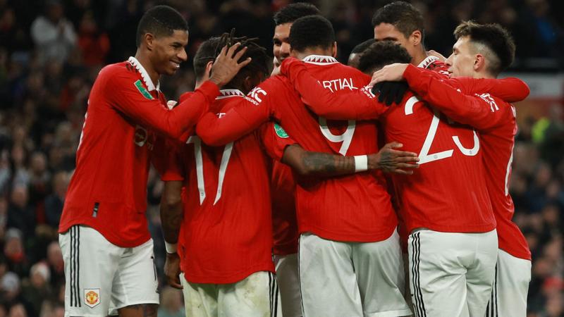 Man Utd finish off Forest to cruise into League Cup final