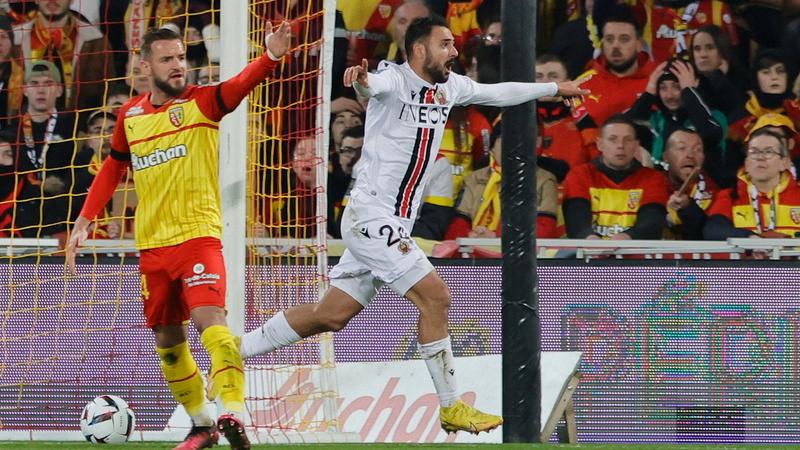 Lens fall to 3rd in Ligue 1 after losing to Nice at home