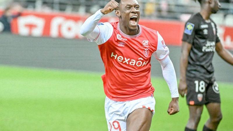 Balogun hat-trick fires Reims past Lorient