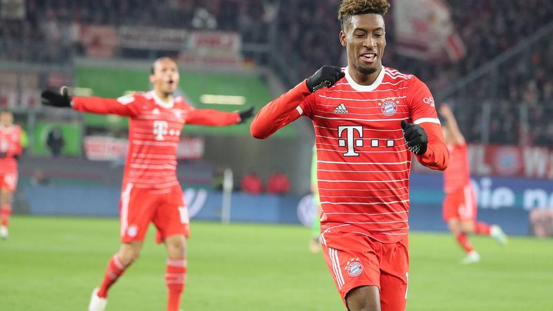 Bundesliga : Coman double buteur et le Bayern Munich reprend la tête