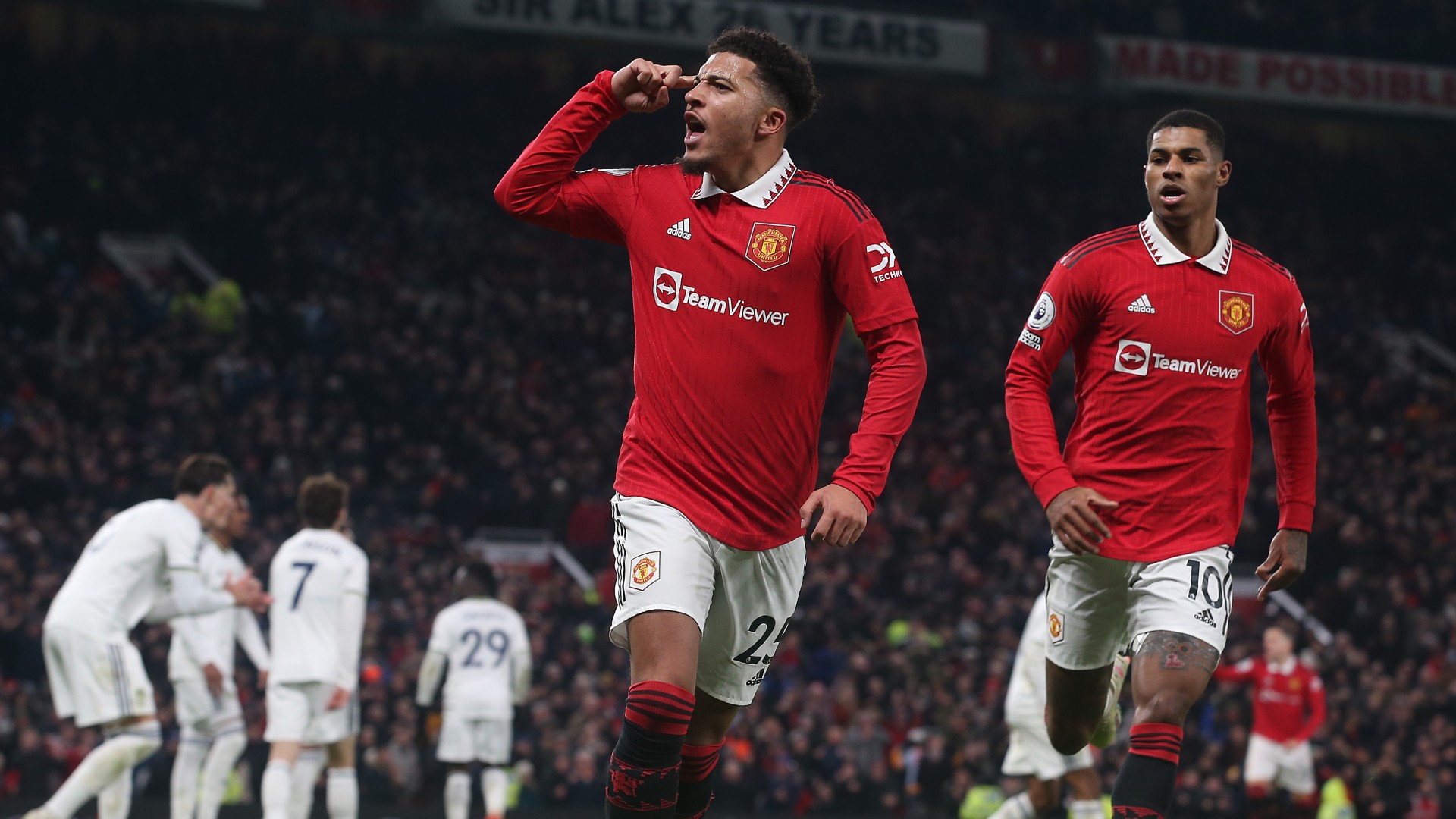 Sancho and Rashford rescue Manchester United