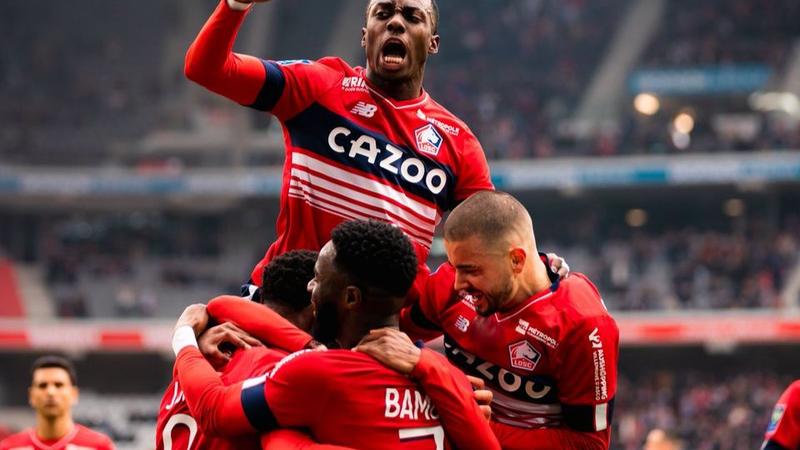 Lille beat Strasbourg 2-0 in a great encounter