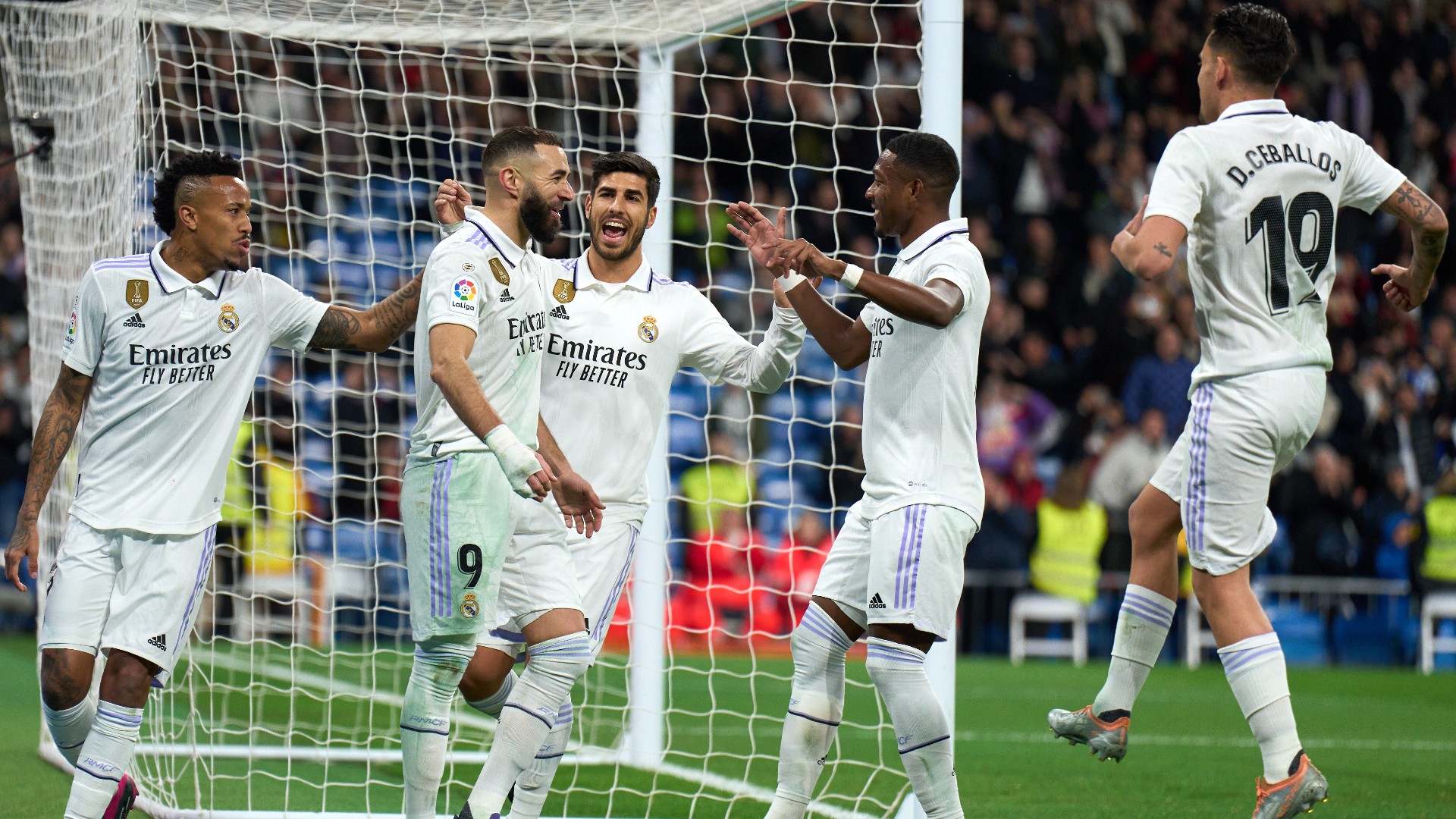 Real Madrid 4-0 Elche: Benzema passes Raul as Ancelotti's side cruise