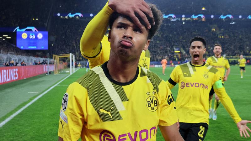 Dortmund's Adeyemi sinks Chelsea with stunning solo goal