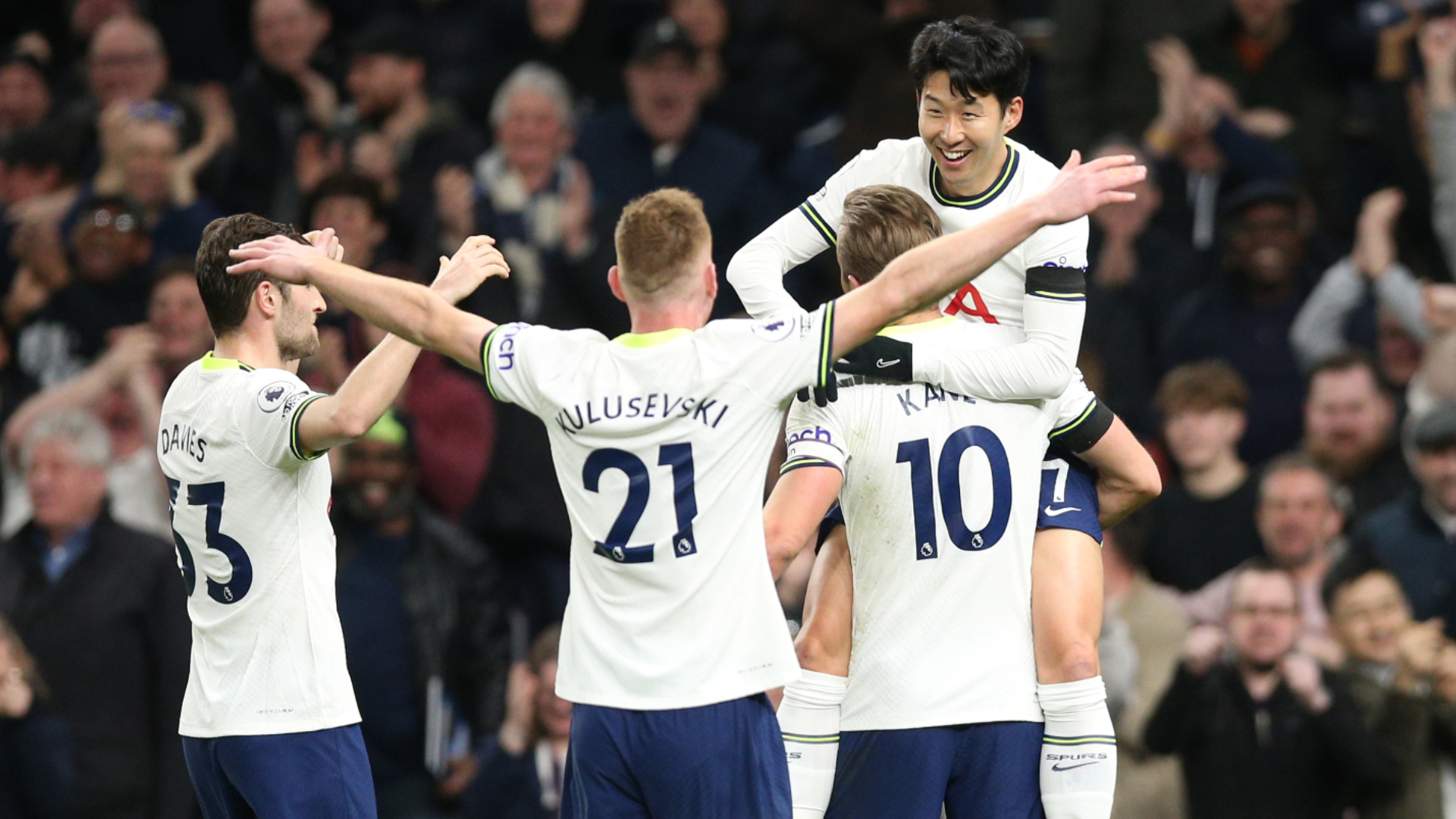 Son back on song from the bench in Tottenham derby win