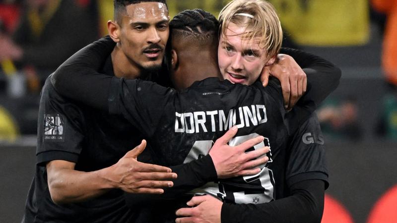 Dortmund go level at top of Bundesliga but hit by Adeyemi injury