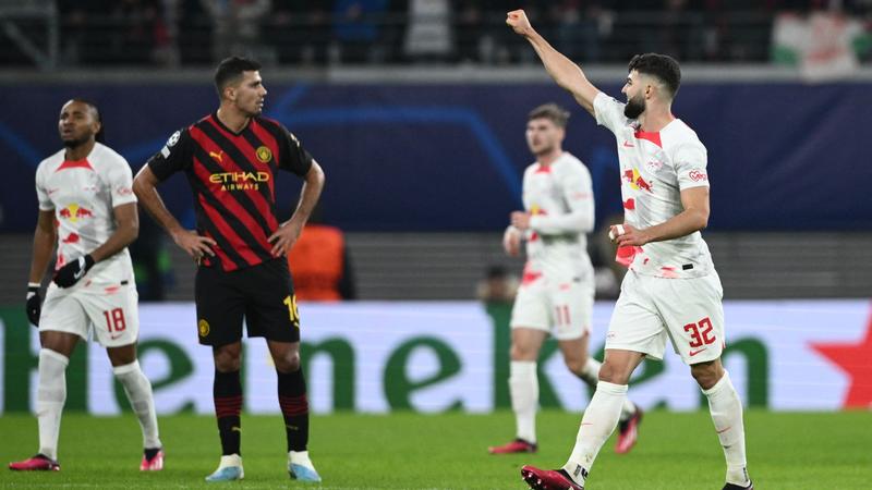 RB Leipzig 1 Manchester City 1 - Highlights