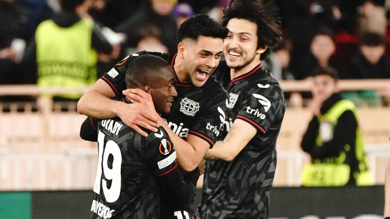 Bayer Leverkusen triumph over Monaco after tense penalty shootout