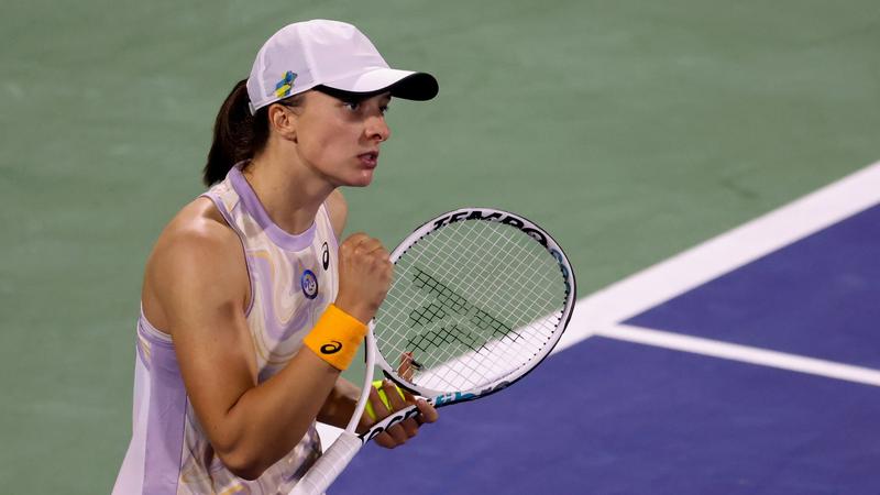 Swiatek extends perfect record over Gauff to reach Dubai final