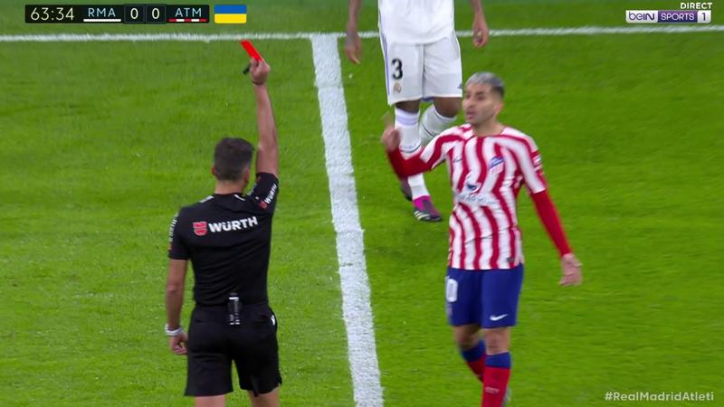 Atlético Madrid - Angel Correa craque et voit rouge dans le derby !