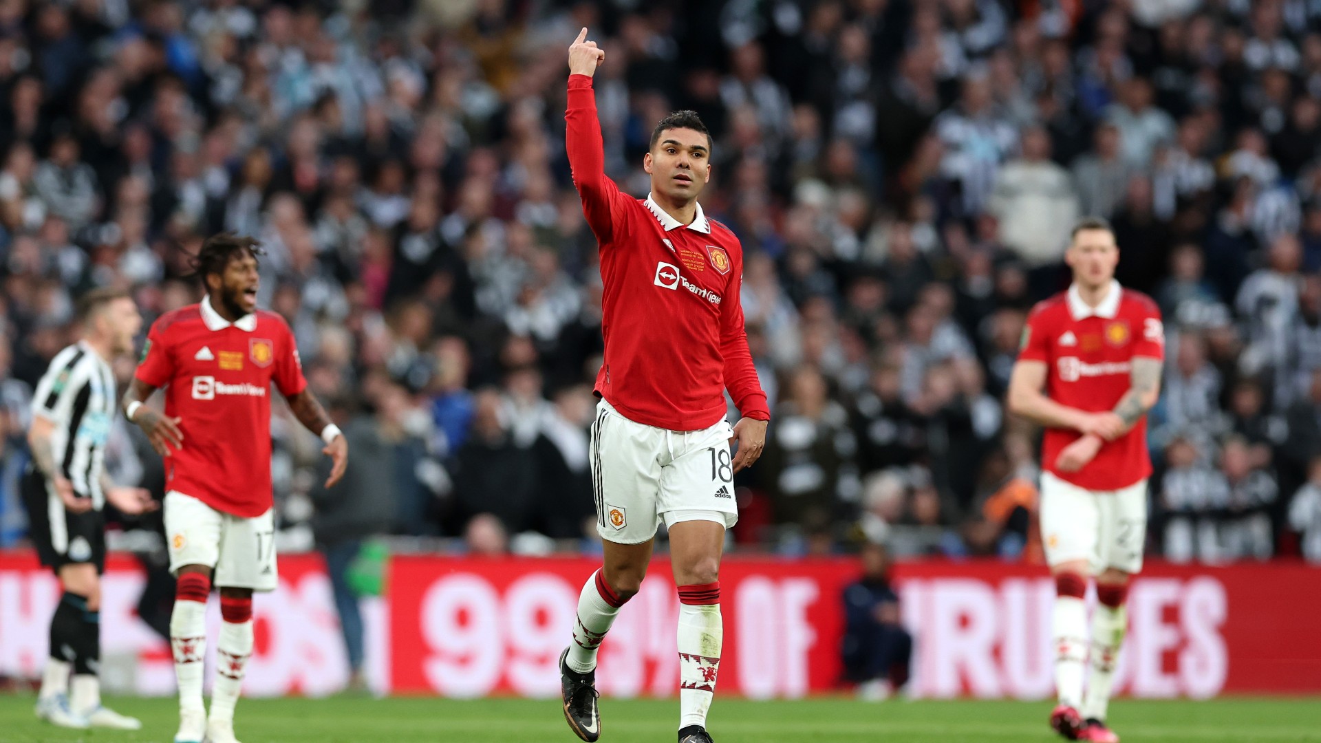 Manchester United 2-0 Newcastle United: Casemiro on target as Ten Hag's men lift EFL Cup