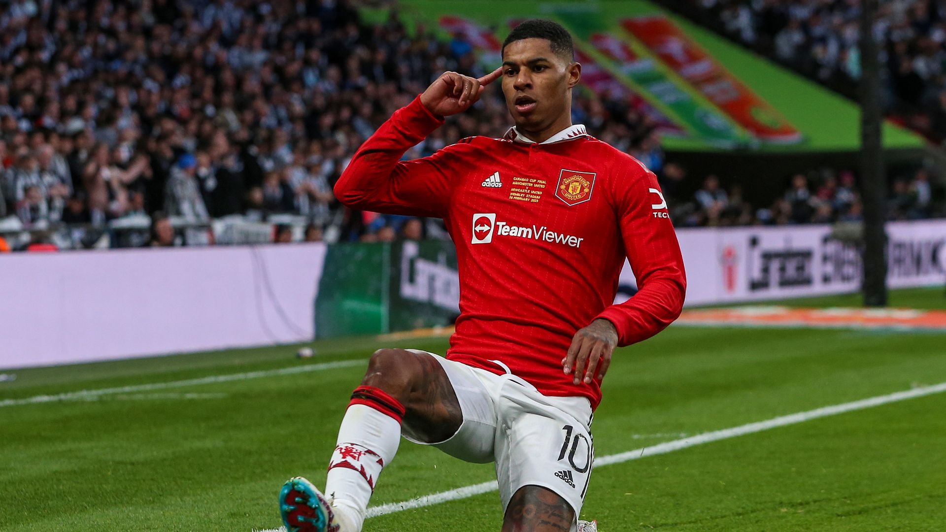 Rashford credited with Carabao Cup final goal