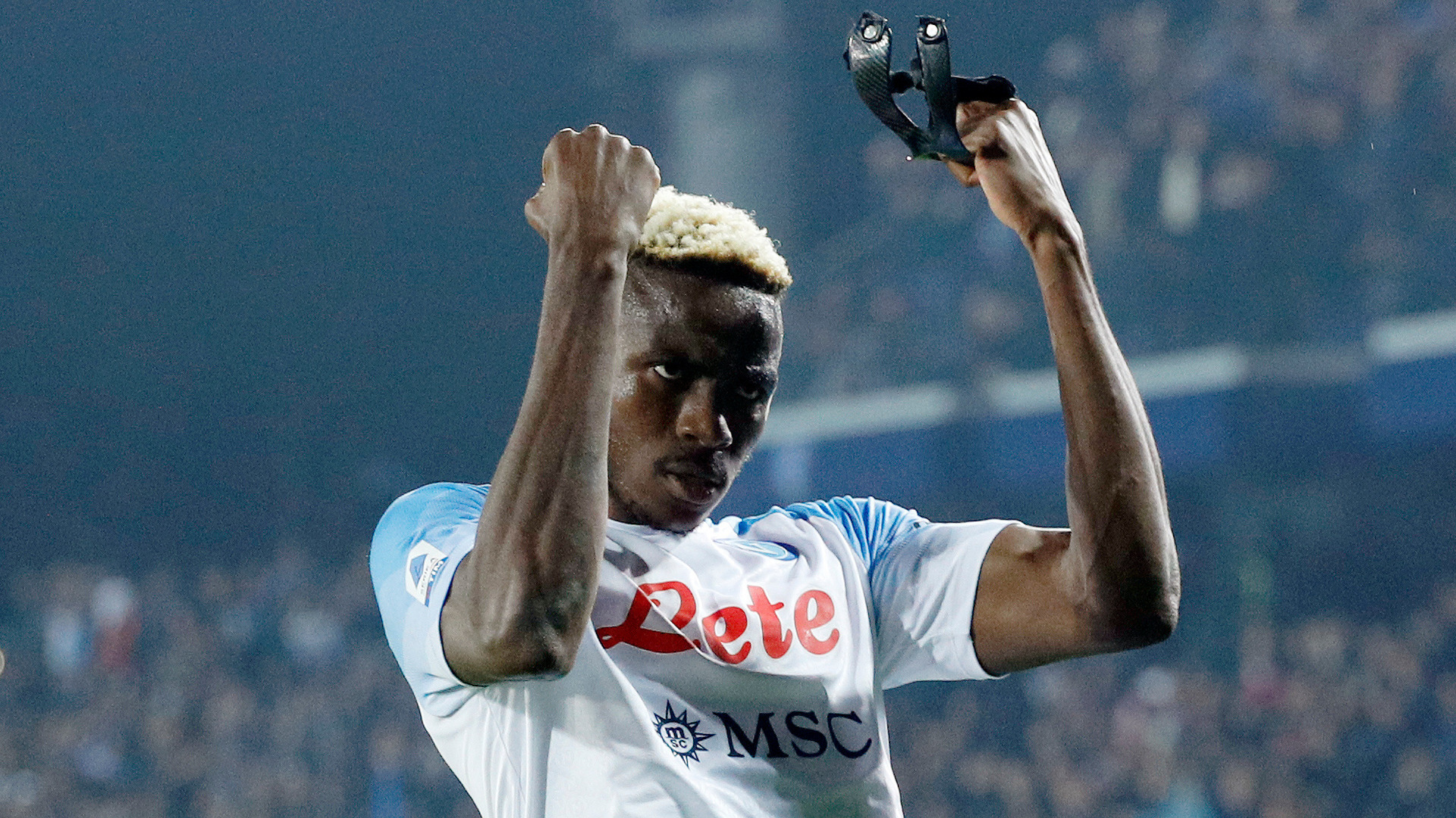 Osimhen says Premier League ambitions must wait as Napoli star and 'golden boy' Kvara chase glory