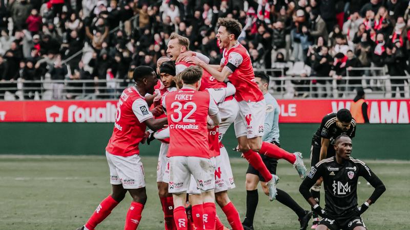 Reims get a last-minute win against Ajaccio