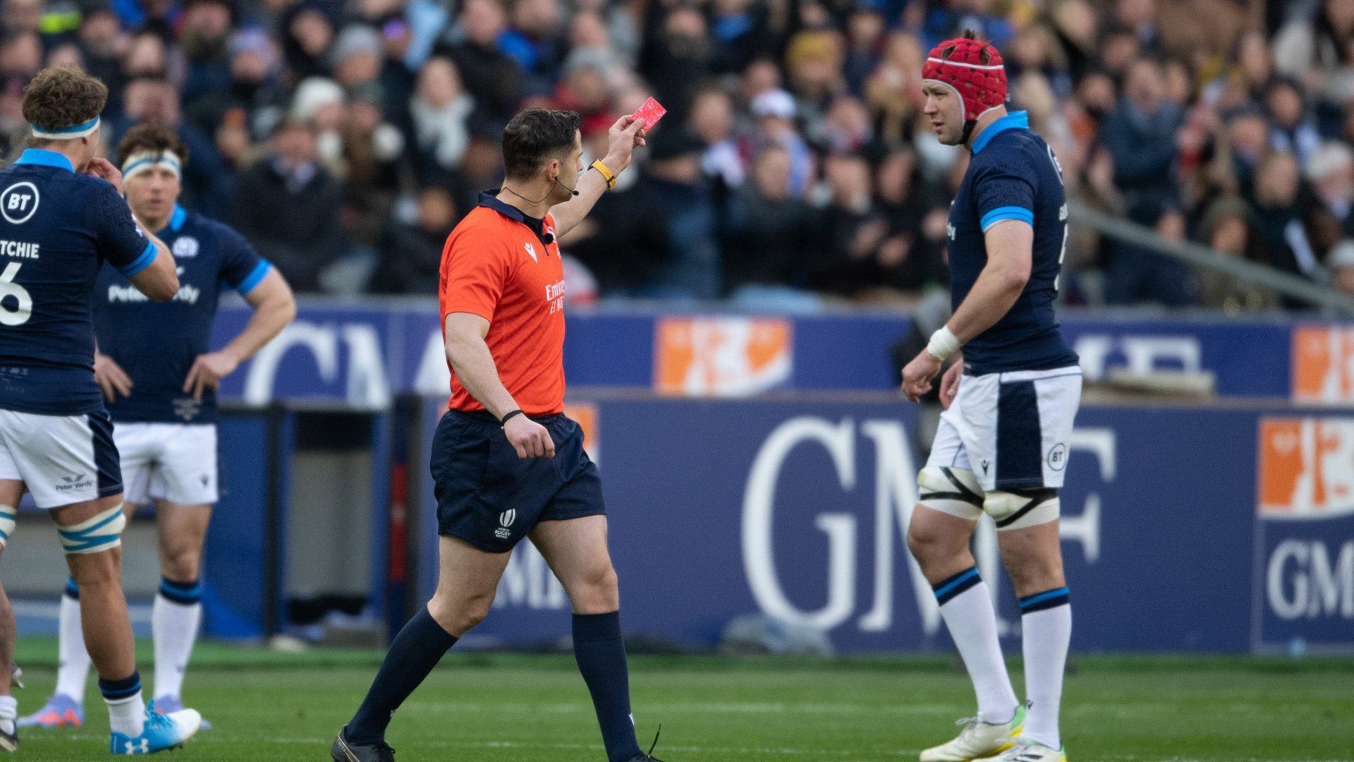 Gilchrist cops ban for red card against France