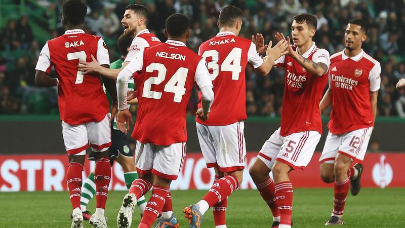 Arsenal held to 2-2 draw by Sporting CP