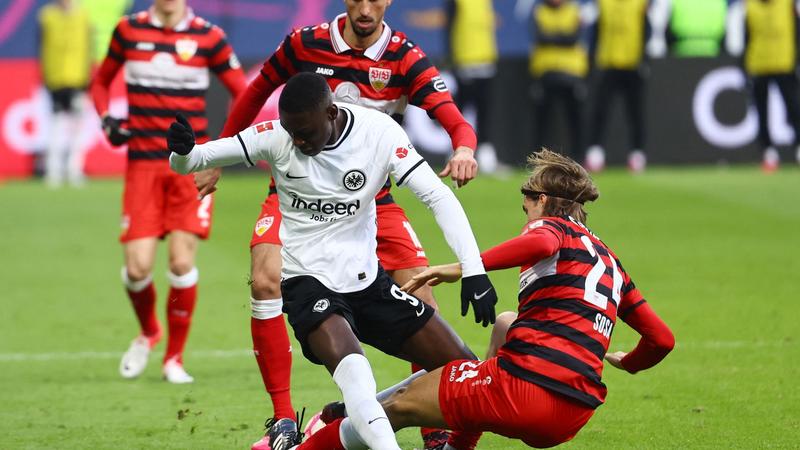 Bundesliga : Kolo Muani et l'Eintracht Francfort calent encore contre Stuttgart
