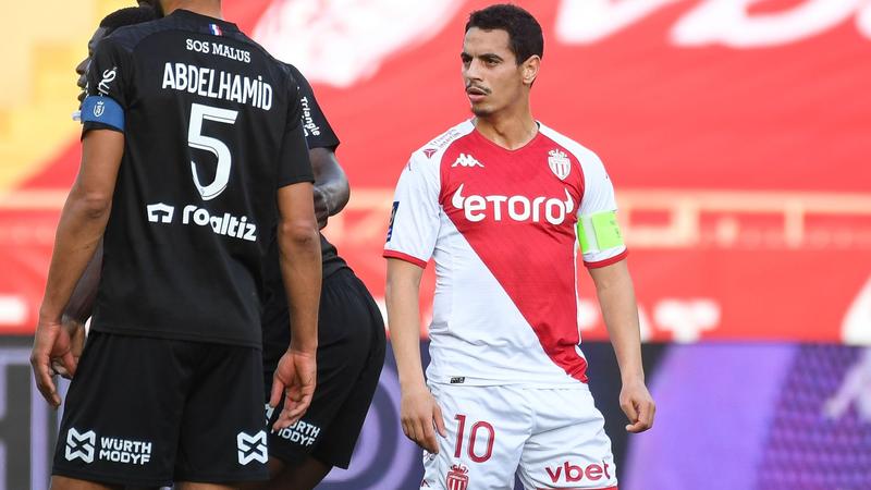 Folarin Balogun scores his 16th league goal of the season to give Reims the 1-0 win over Monaco