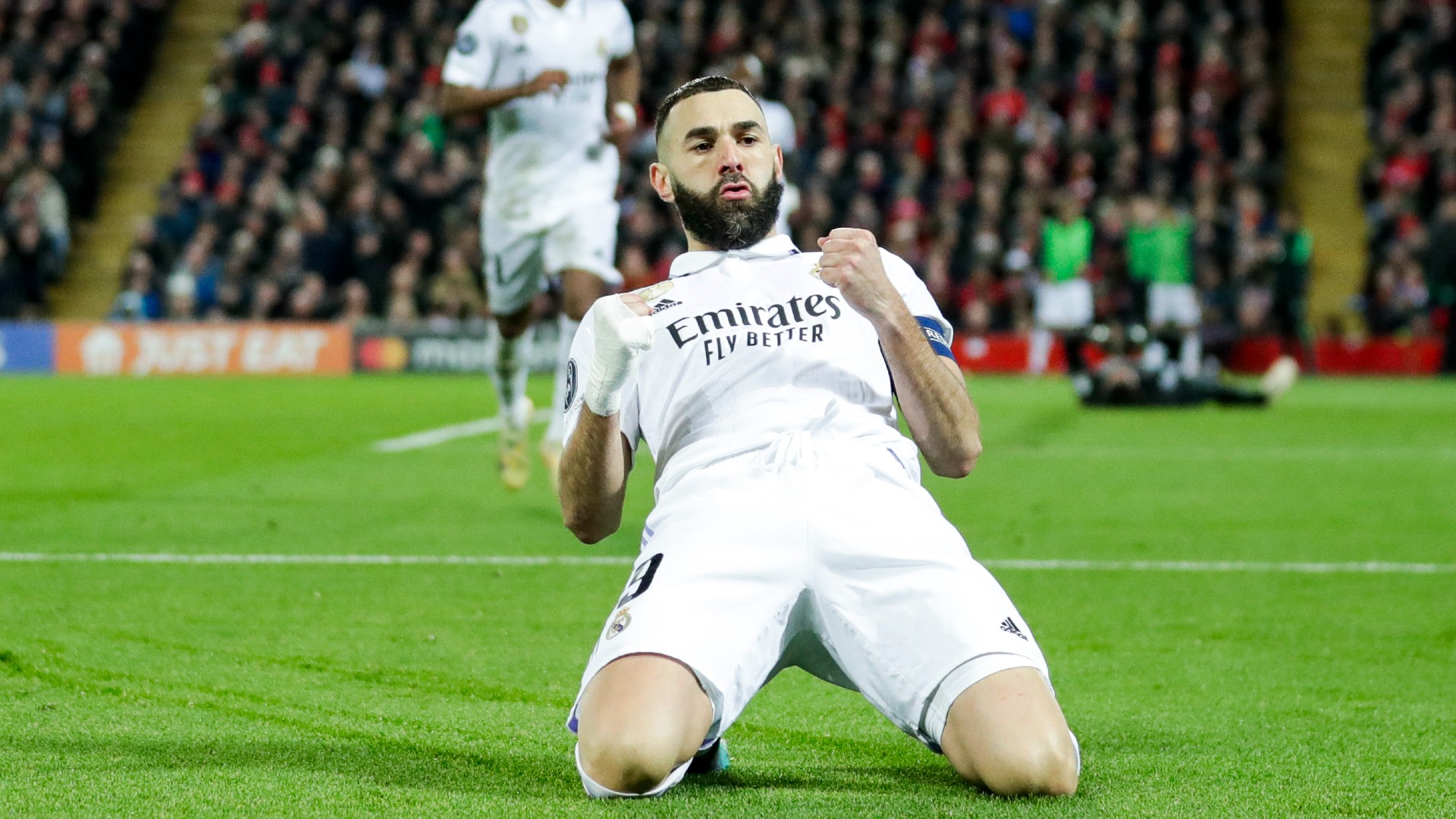 Benzema to return for Liverpool clash as Ancelotti warns Madrid to forget Anfield exploits