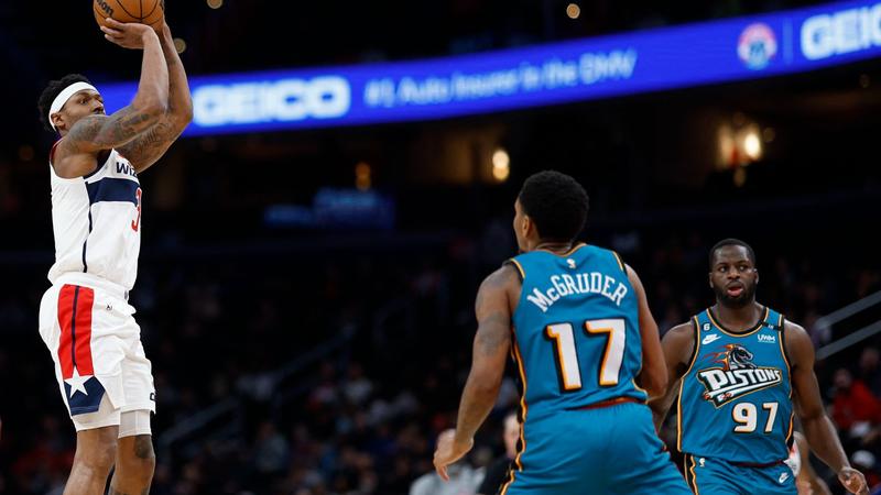 NBA : Bradley Beal punit les Pistons