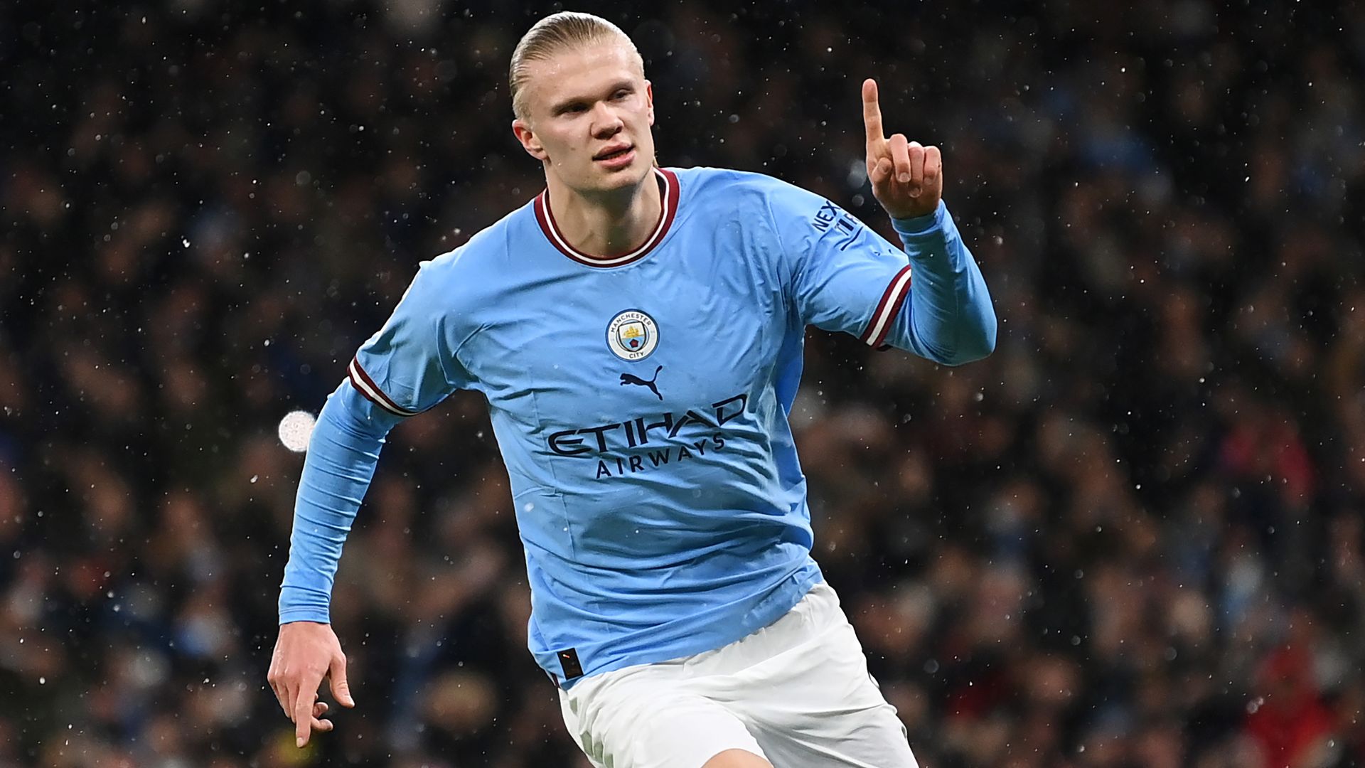 Magic Haaland breaks Mbappe and Van Nistelrooy records with first-half hat-trick