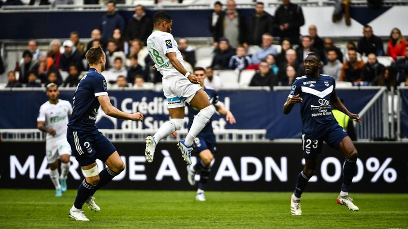Bordeaux and Saint-Etienne even in an electric battle to stay in the top flight