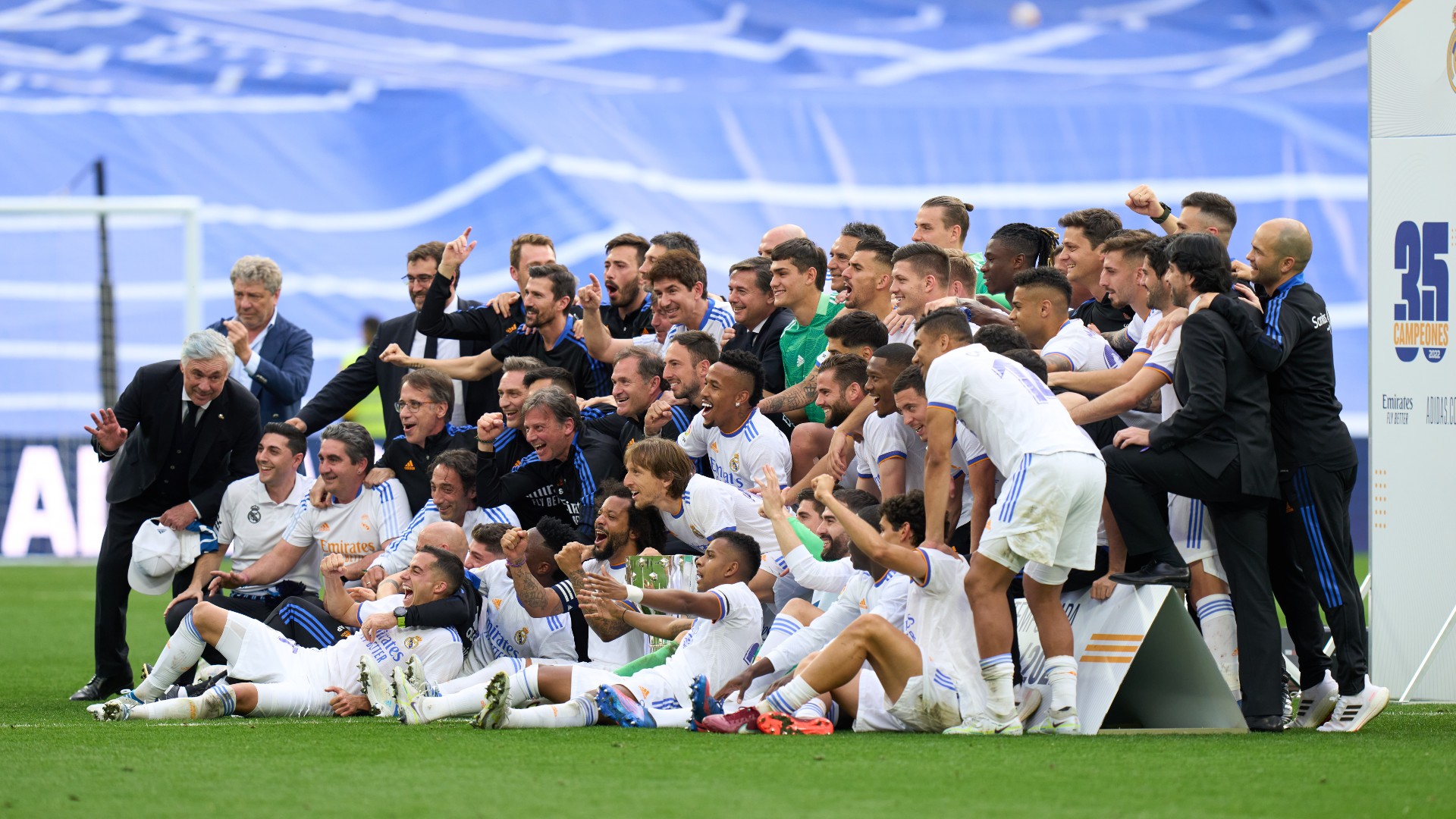 Ancelotti hungry for more after historic LaLiga win