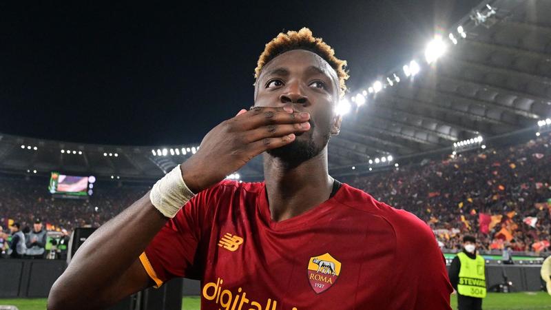 Abraham fires Roma past Leicester into Conference League final