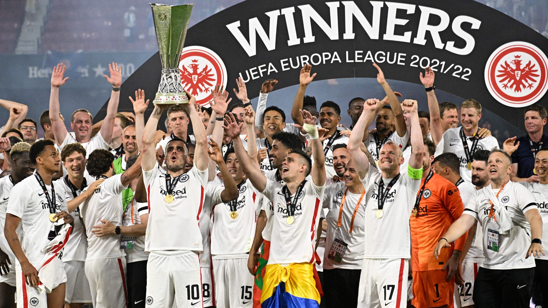 Europa League final: Eintracht Frankfurt's 42 years of European despair over as reborn Rangers cruelly fall short