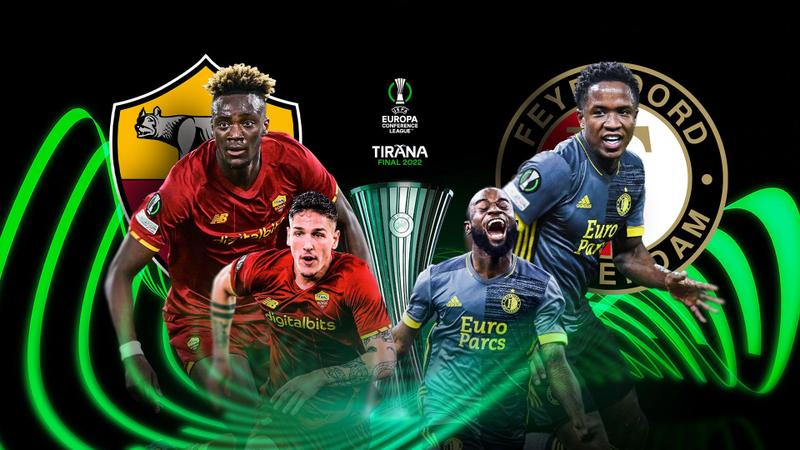 UEFA Europa Conference League Final - Roma vs Feyenoord Preview, How to watch Online, Predicted Teams, Kick-off time