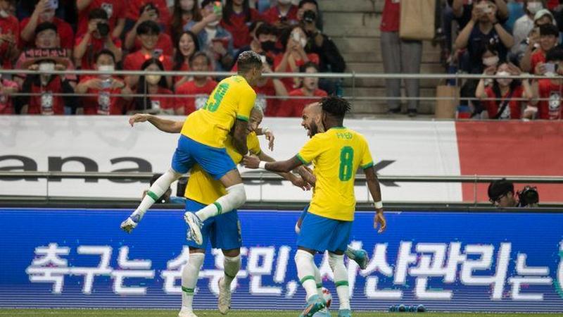 South Korea 1-5 Brazil: Neymar penalties help Selecao ease to comfortable win