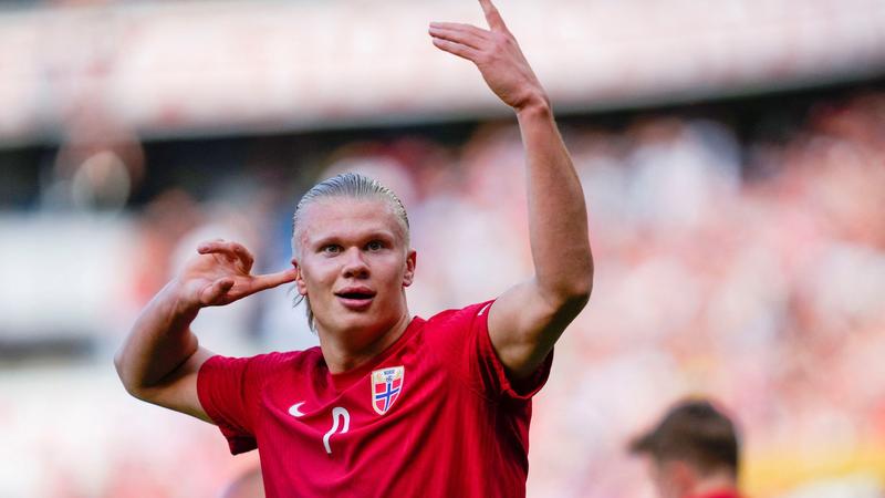 Haaland strikes twice as Norway edge Sweden