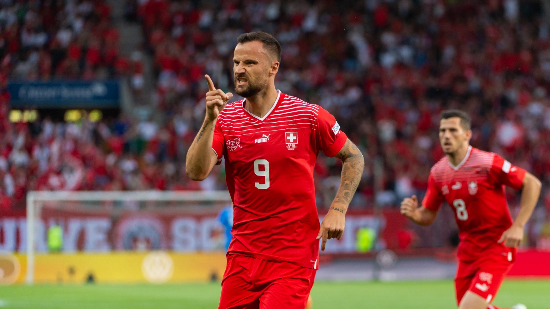 Switzerland 1-0 Portugal: Early Seferovic header sees Santos' side suffer first Nations League defeat