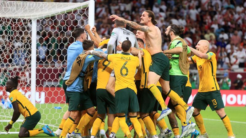 Australia 0-0 Peru (aet, 5-4 pens): Socceroos qualify for World Cup thanks to dancing super-sub Redmayne