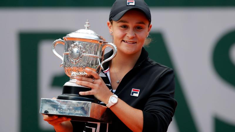 Retired tennis star Barty rules out golf as a career