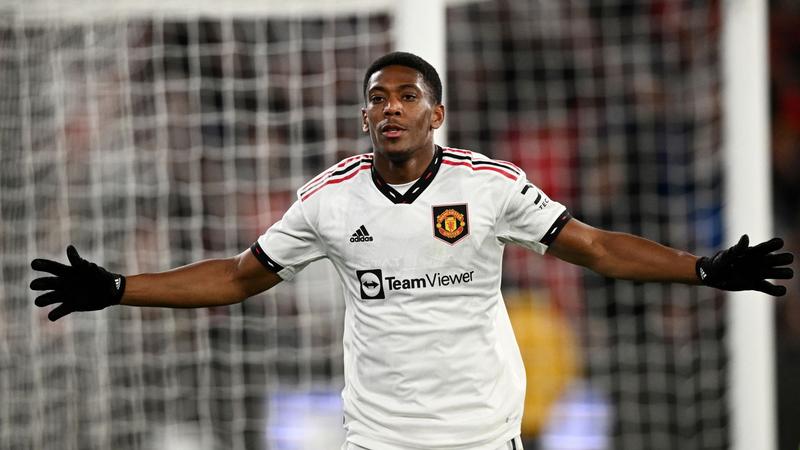 Martial scores again as United beat Palace 3-1 in Melbourne