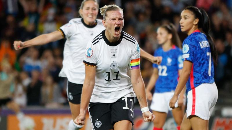 Euro féminin : Alexandra Popp et l'Allemagne éliminent les Bleues