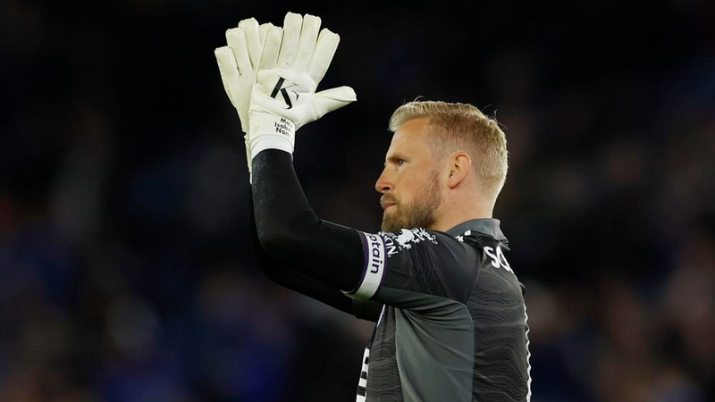 Leicester keeper Schmeichel to join Nice