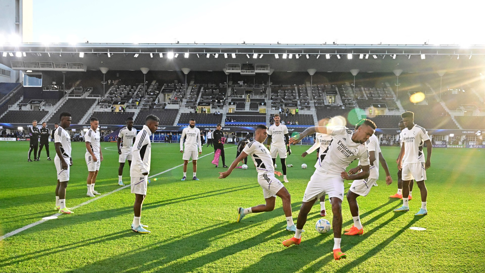 Helsinki gets its chance as Real Madrid and Eintracht Frankfurt roll in for the Super Cup