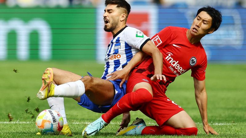 Bundesliga : Francfort ne décolle pas chez le Hertha Berlin