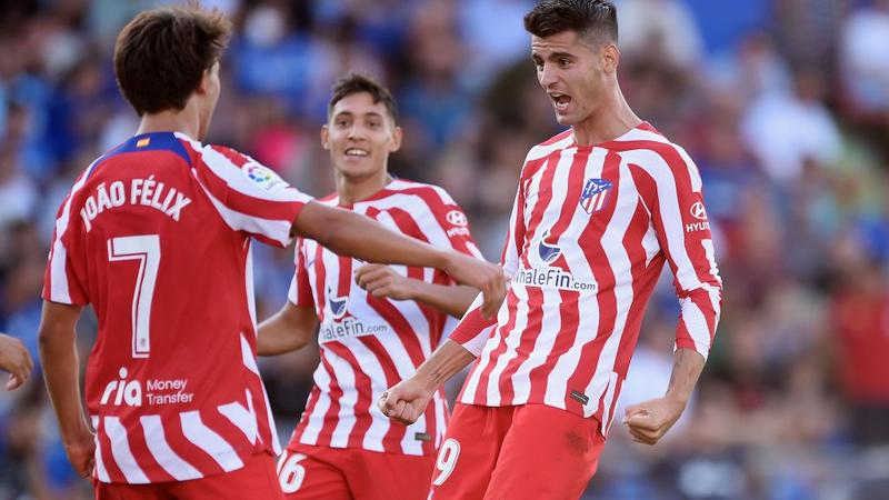 Morata double gives Atletico Madrid winning start